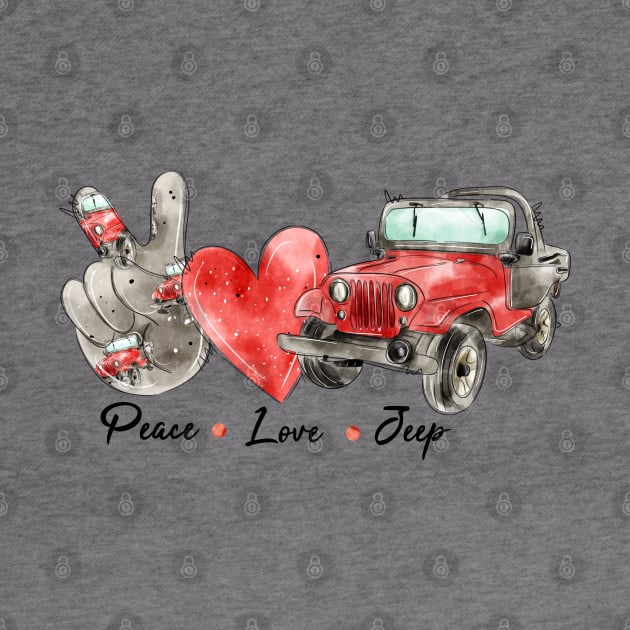 Peace love jeep by HJstudioDesigns